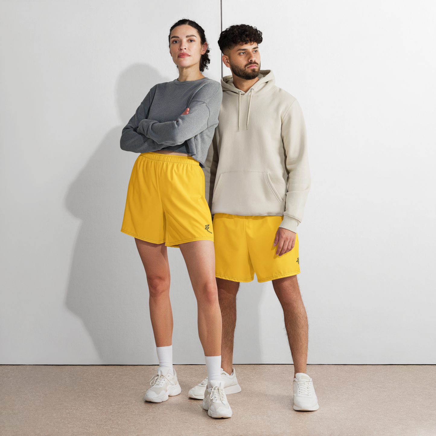 Tagged (Yellow) - Uni-Sex Long Shorts