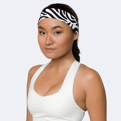 Zebra Print "Beast Inside" Headband
