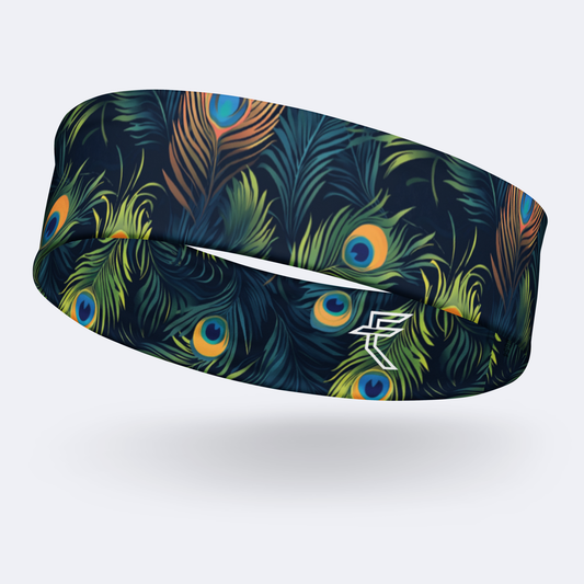 Peacock Feather "Beast Inside" Headband