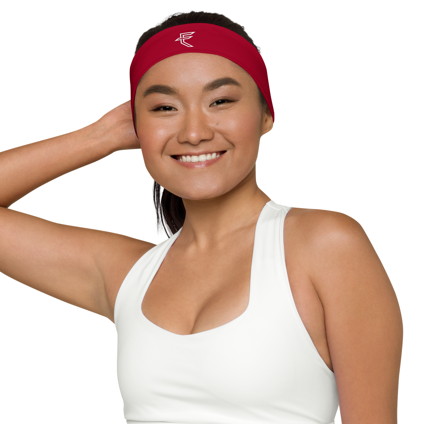 Red "Tagged" Headband