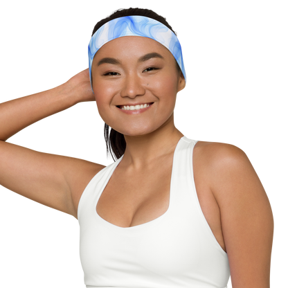 Blue "Vapor" Headband