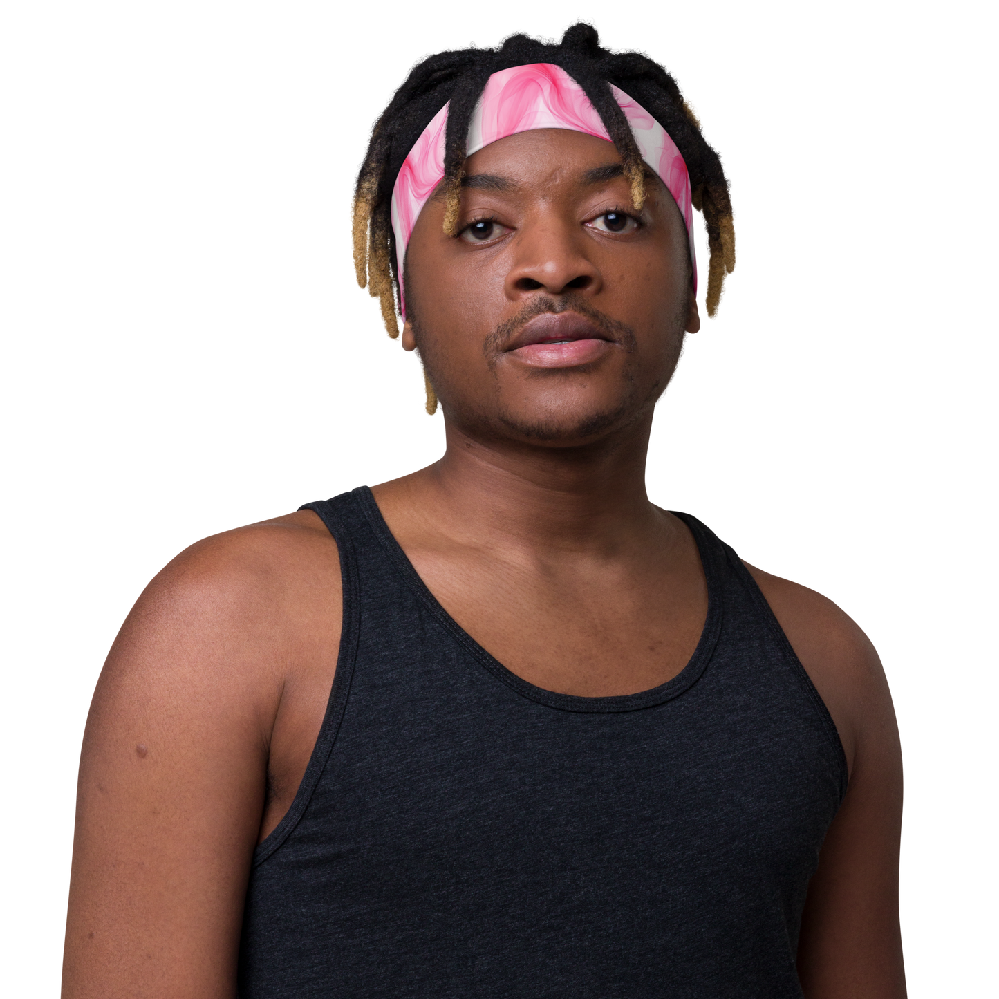 Pink "Vapor" Headband