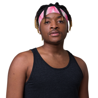 Pink "Vapor" Headband