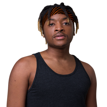 Orange "Velocity Slash" Headband