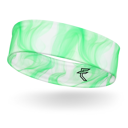 Green "Vapor" Headband
