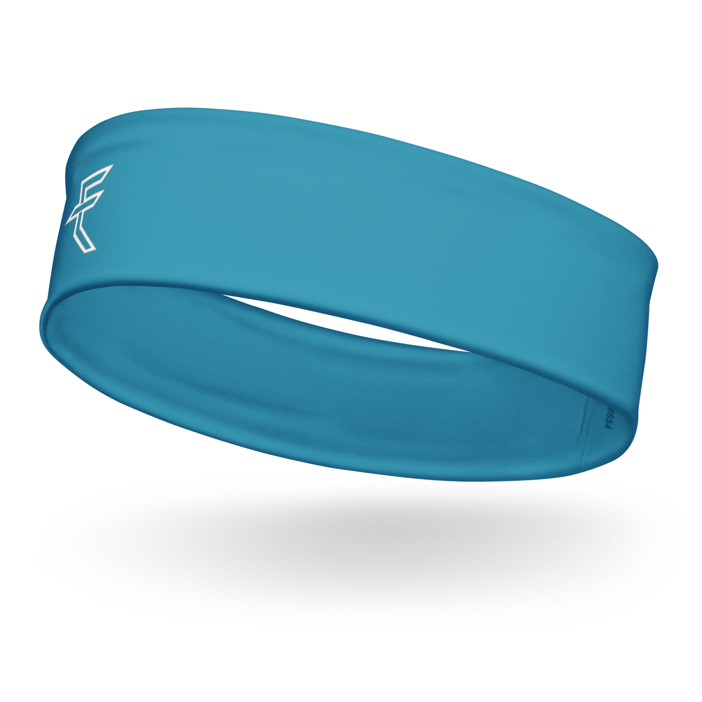 Blue "Tagged" Headband