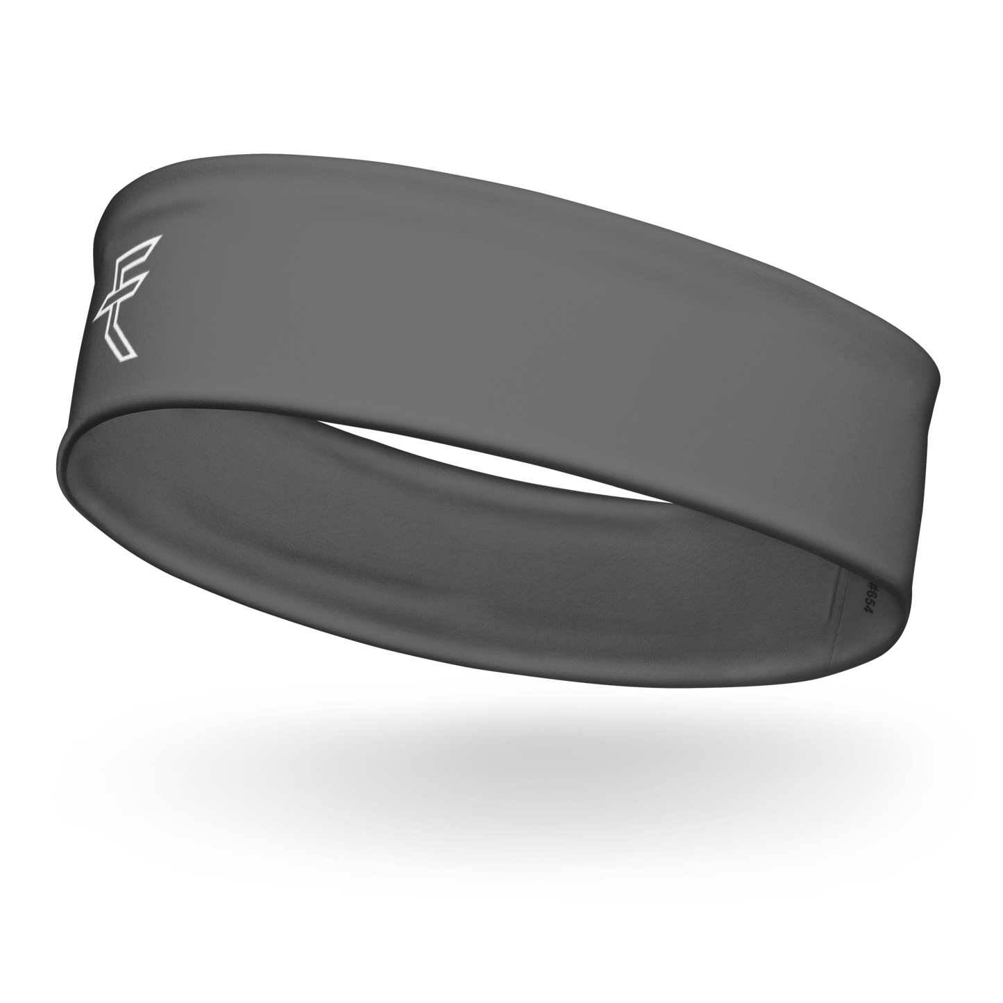 Grey "Tagged" Headband
