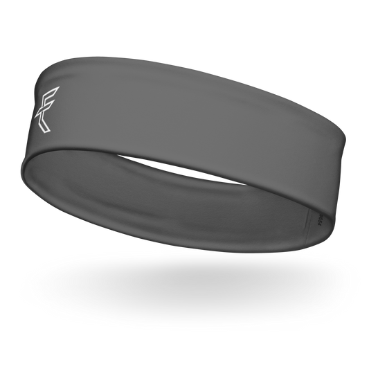 Grey "Tagged" Headband
