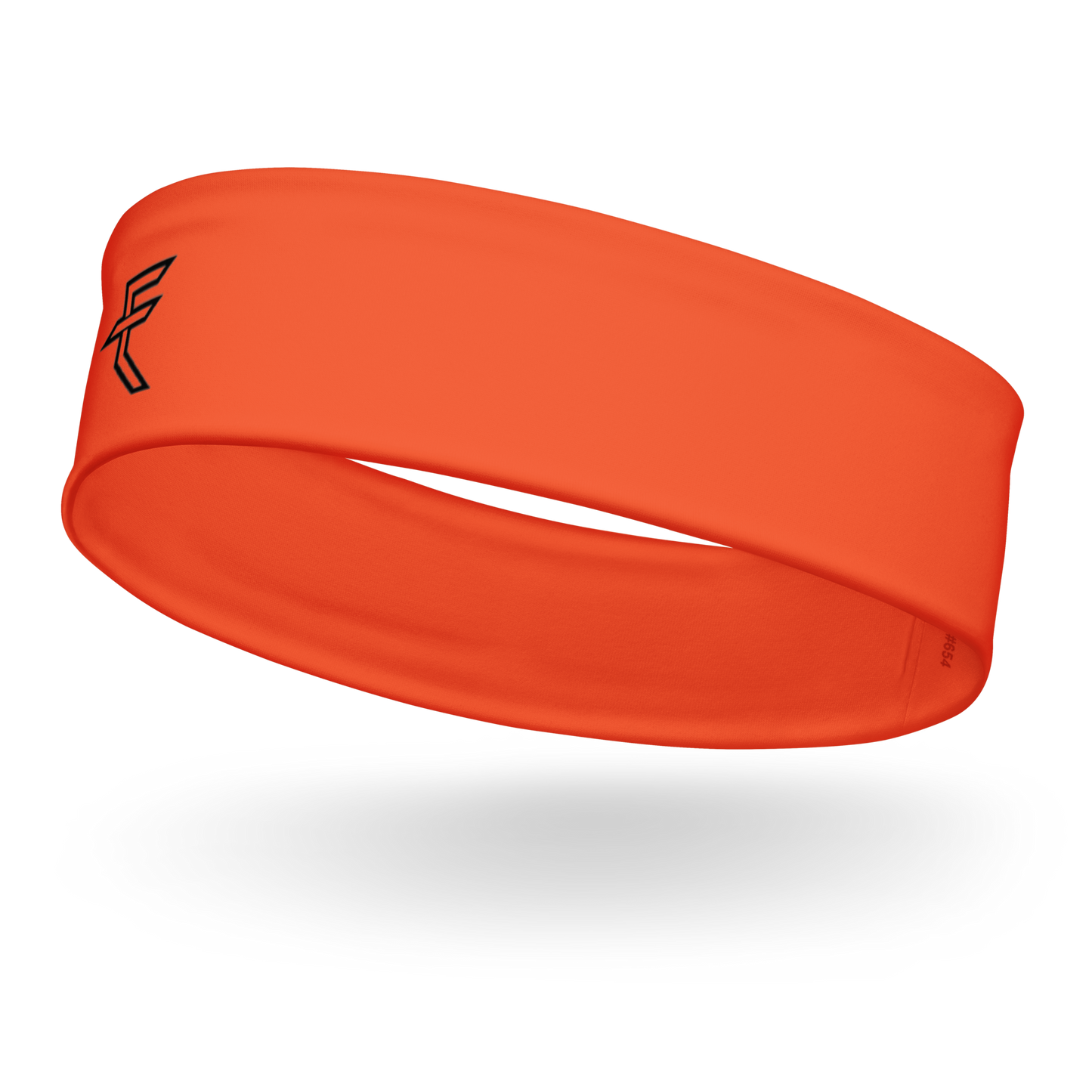 Orange "Tagged" Headband
