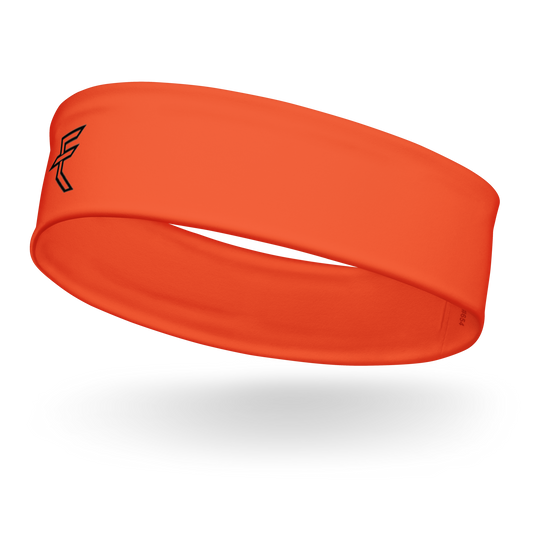 Orange "Tagged" Headband