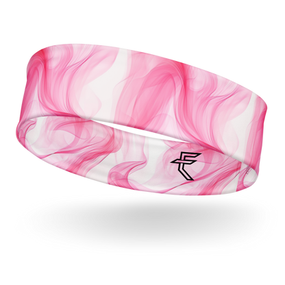 Pink "Vapor" Headband