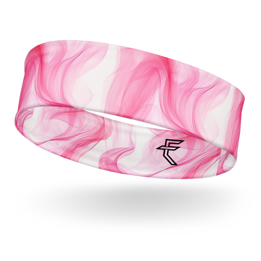 Pink "Vapor" Headband