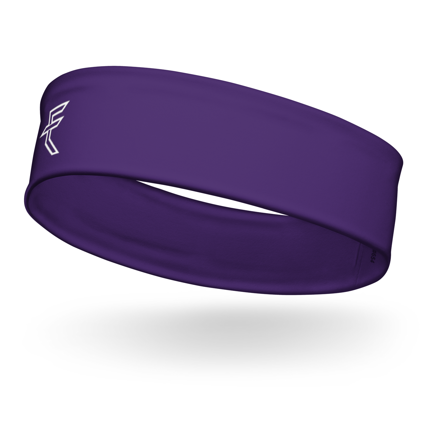Purple "Tagged" Headband