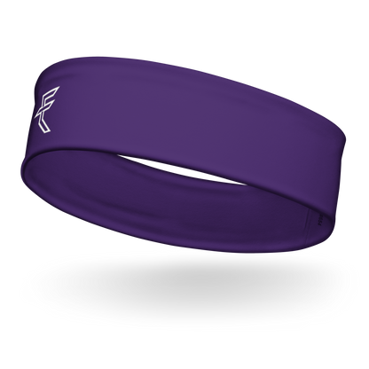 Purple "Tagged" Headband