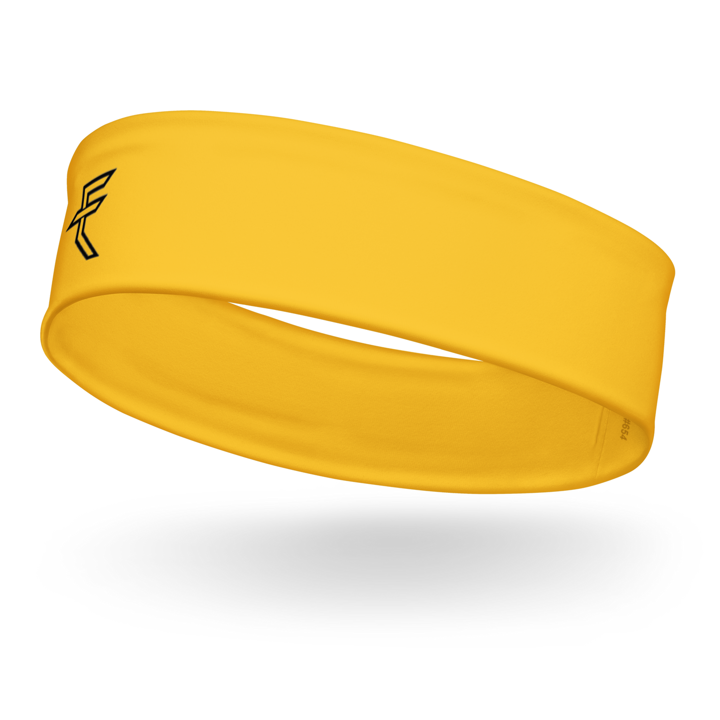 Yellow "Tagged" Headband