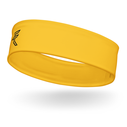 Yellow "Tagged" Headband