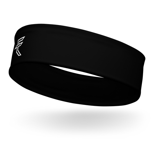 Black "Tagged" Headband