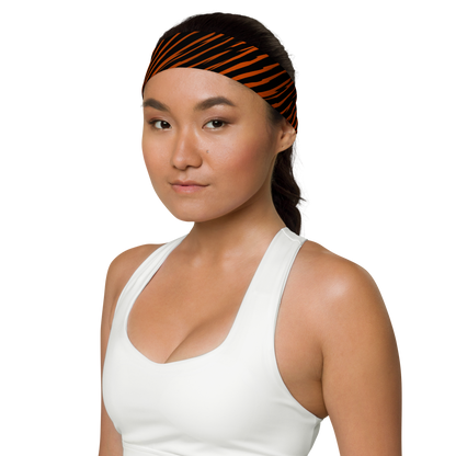 Orange "Velocity Slash" Headband