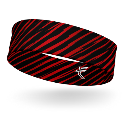 Red "Velocity Slash" Headband