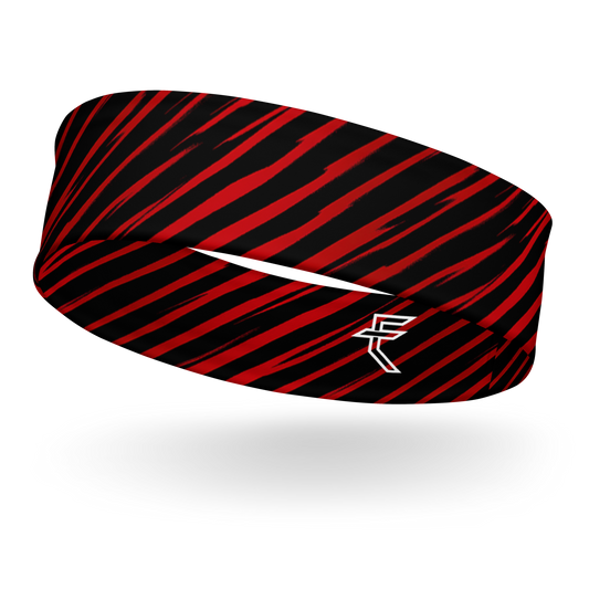 Red "Velocity Slash" Headband