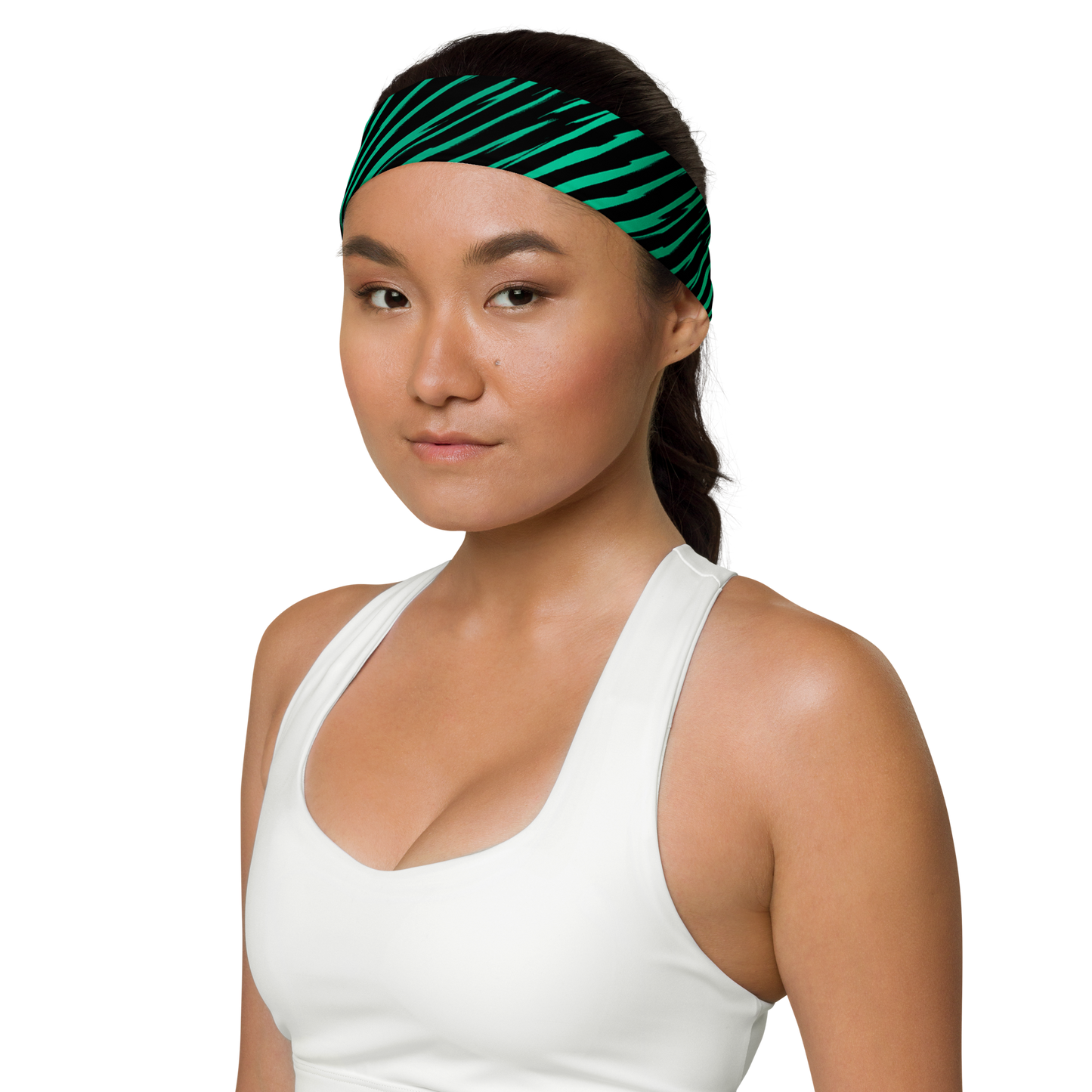 Teal "Velocity Slash" Headband