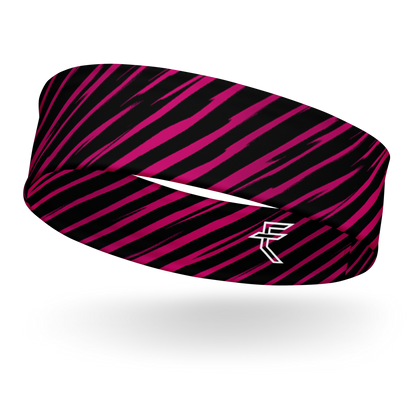Pink "Velocity Slash" Headband