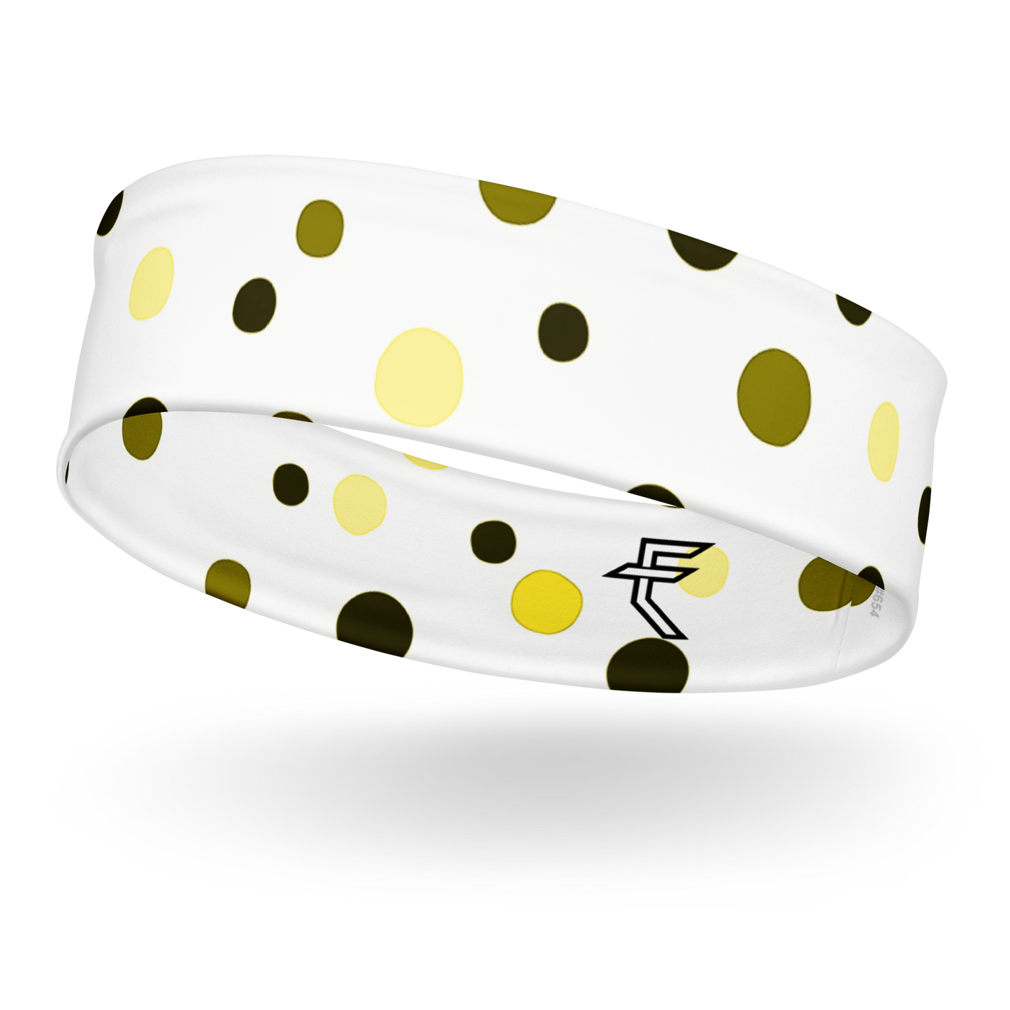Yellow "Polka Party" Headband