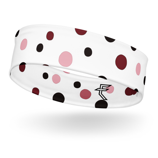Red "Polka Party" Headband