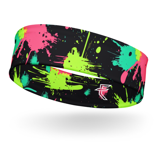 Splatter Burst (Neon) Headband