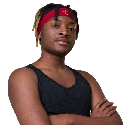 Red "Tagged" Headband