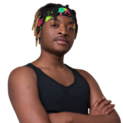 Splatter Burst (Neon) Headband