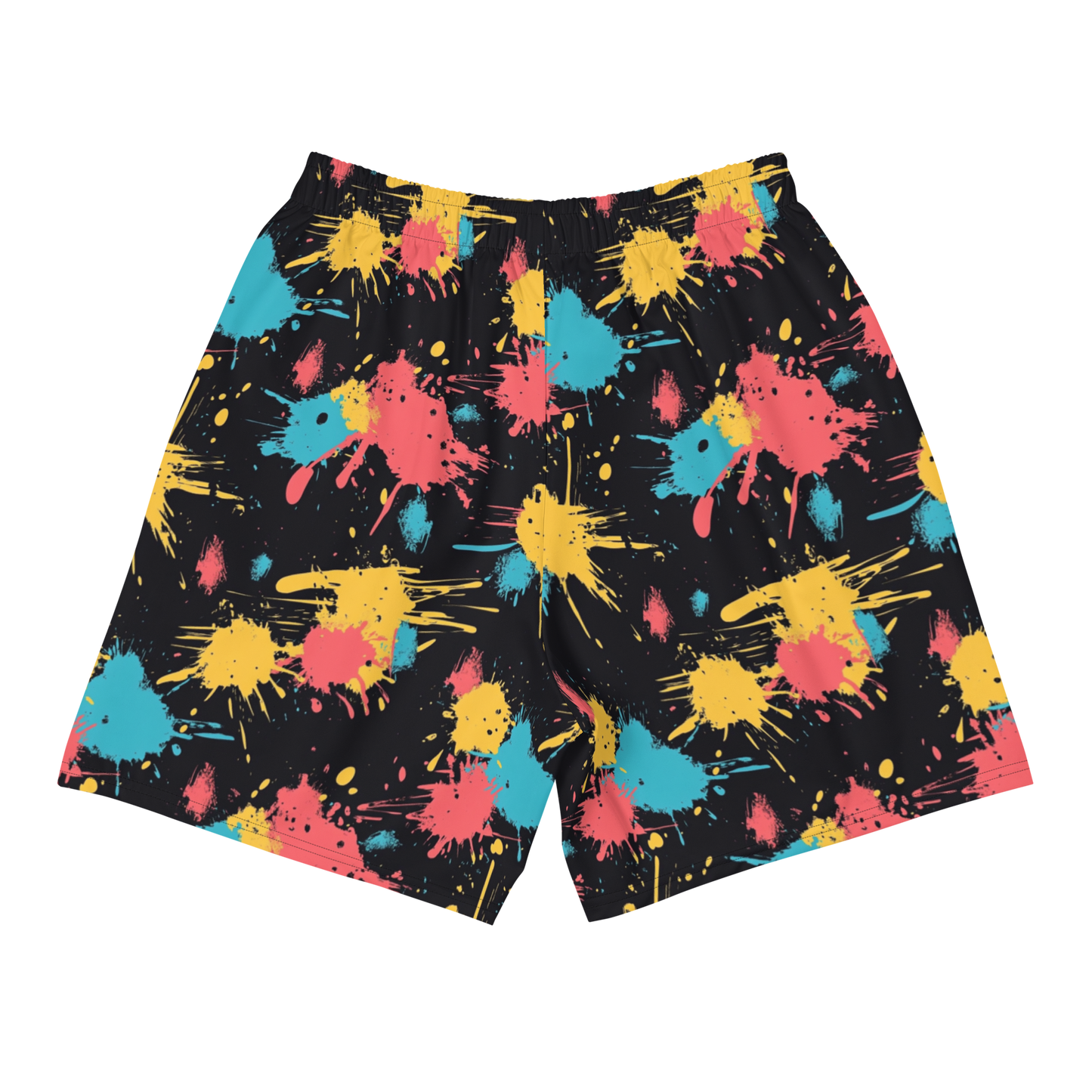 Splatter Burst (Classic) Unisex Long Shorts
