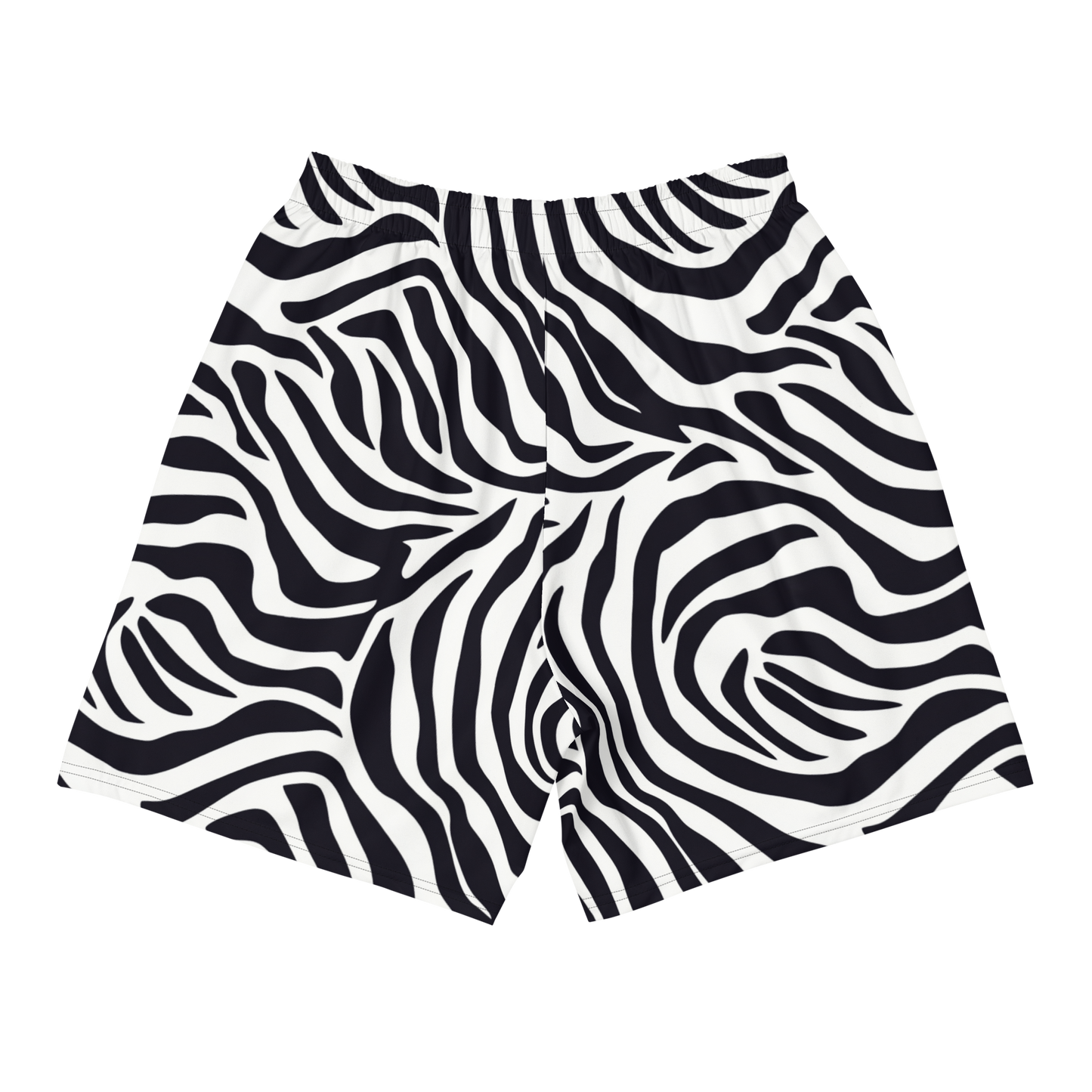 Zebra Print "Beast Inside" Unisex Long Shorts