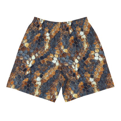 Snake Skin "Beast Inside" Unisex Long Shorts
