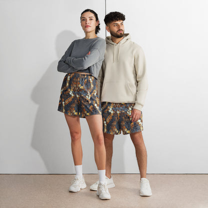Snake Skin "Beast Inside" Unisex Long Shorts