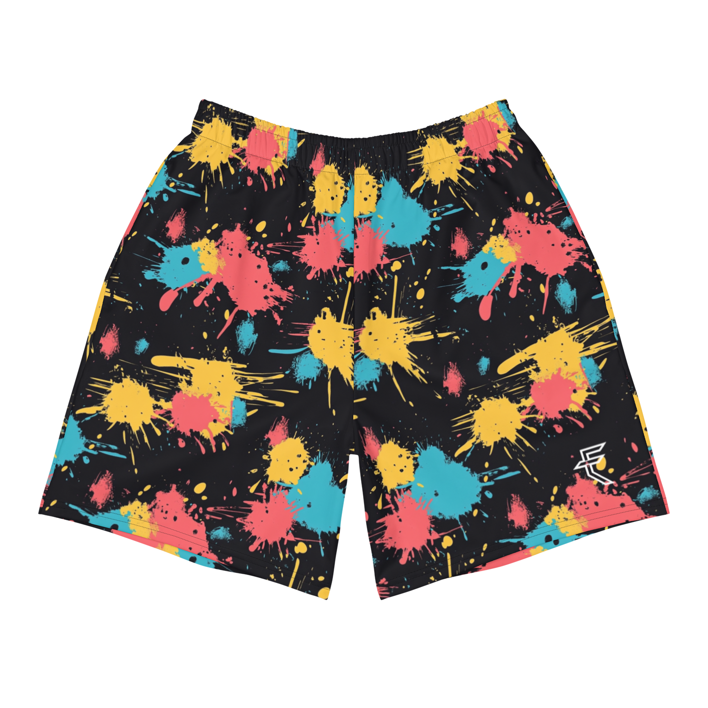Splatter Burst (Classic) Unisex Long Shorts