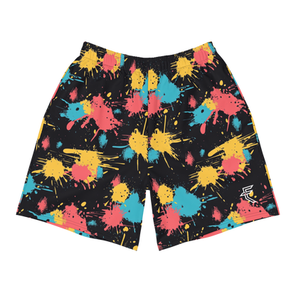 Splatter Burst (Classic) Unisex Long Shorts