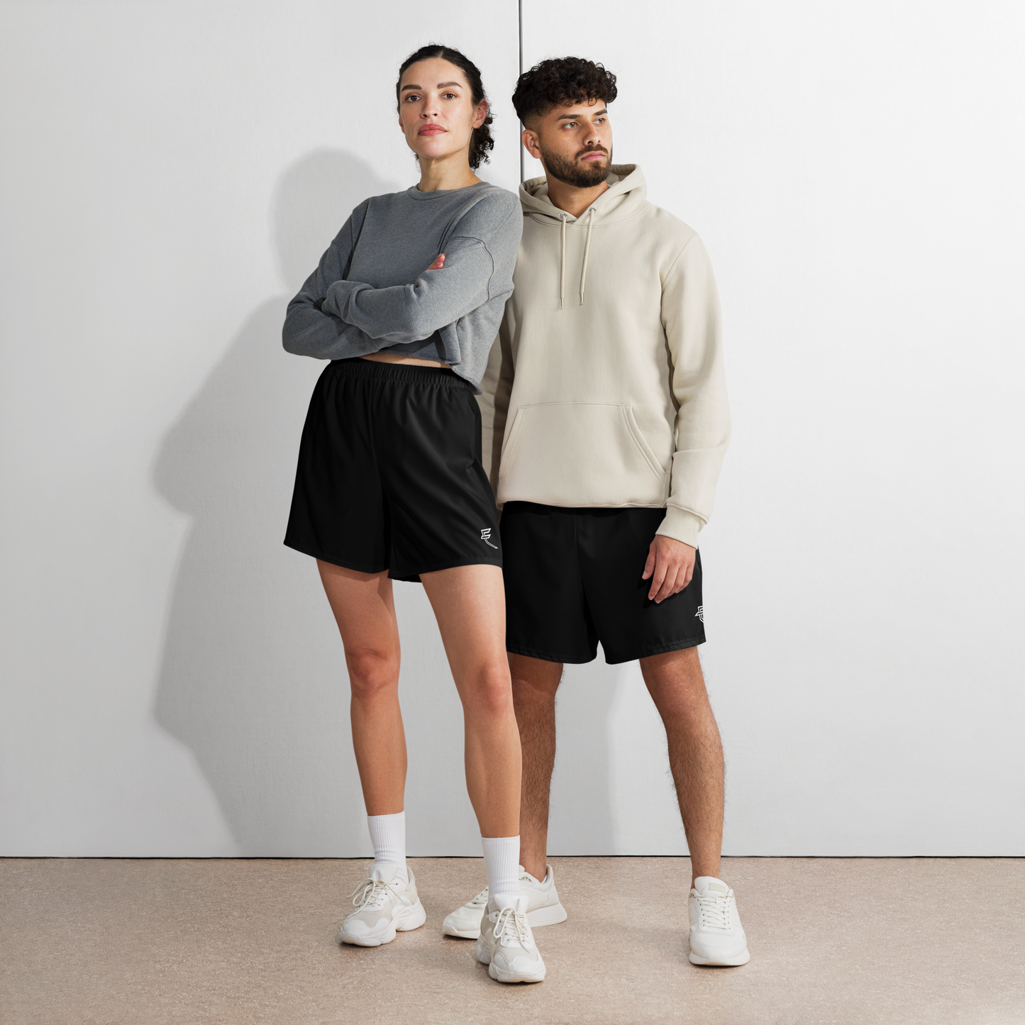 Tagged (Black) - Uni-Sex Long Shorts