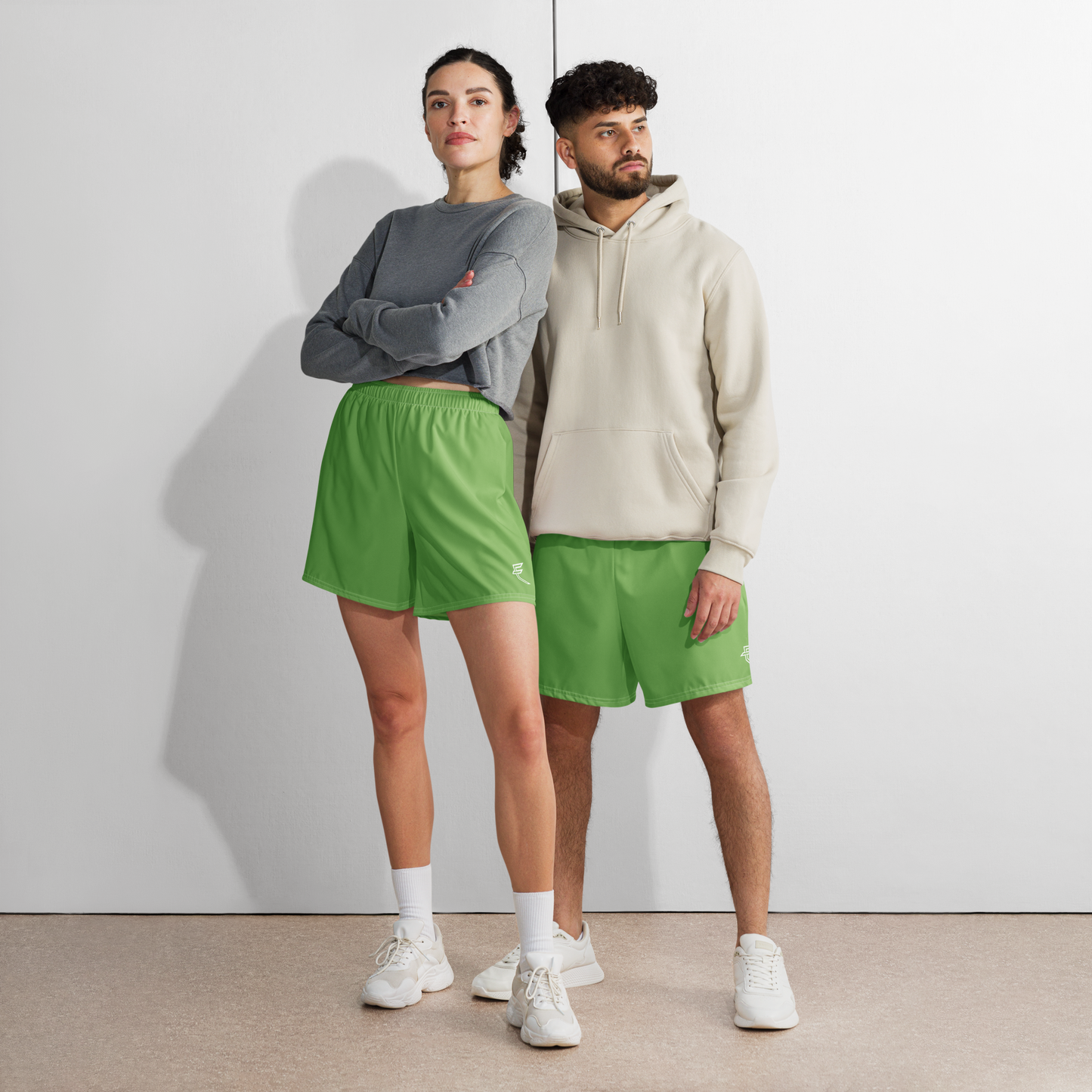 Tagged (Green) - Uni-Sex Long Shorts