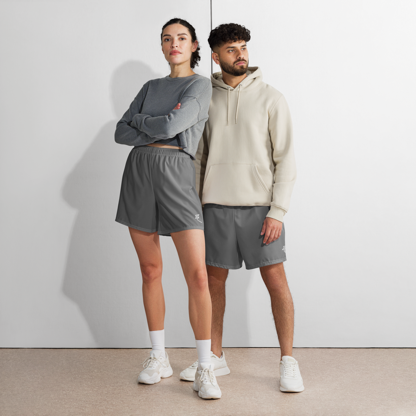 Tagged (Grey) - Uni-Sex Long Shorts