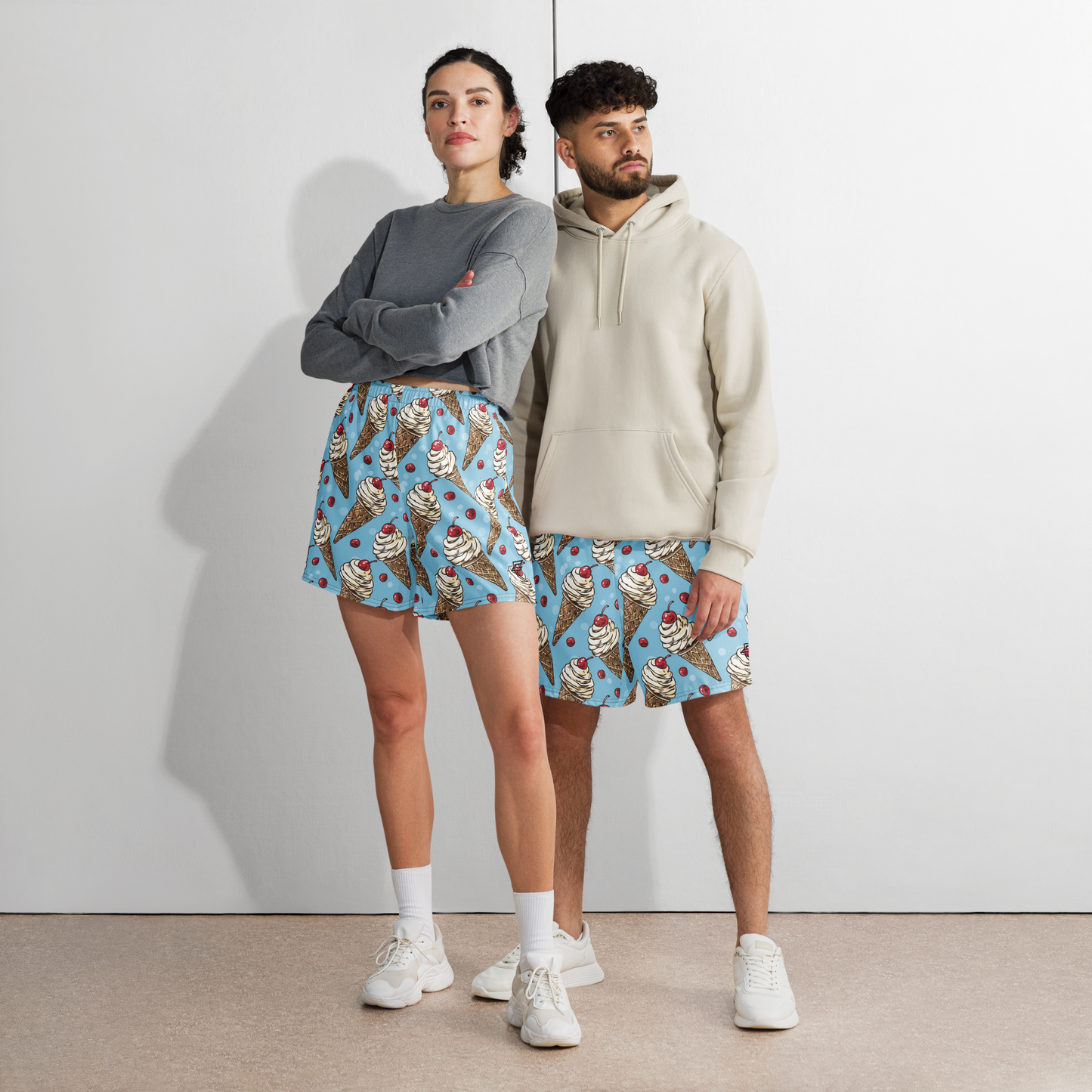 Sweet Tooth (Cone Craze) - Unisex Long Shorts
