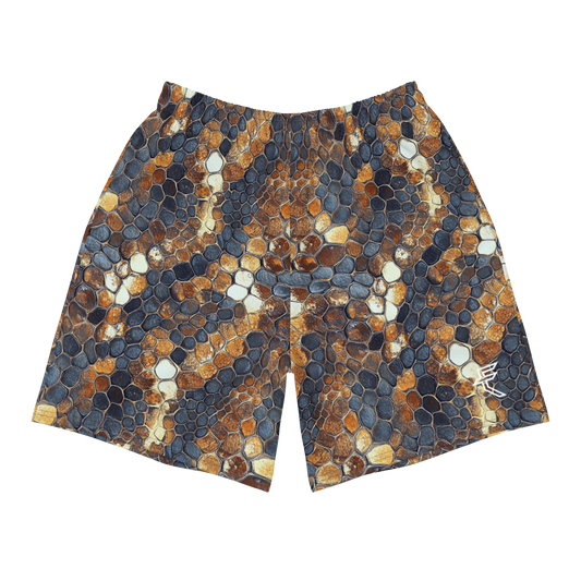 Snake Skin "Beast Inside" Unisex Long Shorts